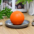 3 Inch Orange Ball Candles (6pc/Box)
