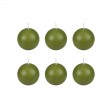 3 Inch Sage Green Ball Candles (6pc/Box)