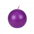3 Inch Purple Ball Candles (6pc/Box)