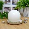 4 Inch White Ball Candles (2pc/Box)