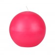 4 Inch Hot Pink Ball Candles (2pc/Box)