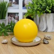 4 Inch Yellow Ball Candles (12pcs/Case) Bulk