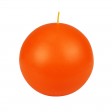 4 Inch Orange Ball Candles (2pc/Box)