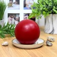 4 Inch Red Ball Candles (2pc/Box)