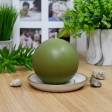 4 Inch Sage Green Ball Candles (2pc/Box)