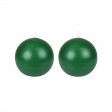 4 Inch Hunter Green Ball Candles (2pc/Box)