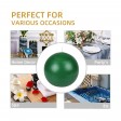 4 Inch Hunter Green Ball Candles (12pcs/Case) Bulk