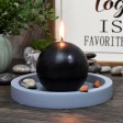 4 Inch Black Ball Candles (12pcs/Case) Bulk
