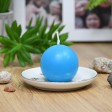 2 Inch Turquoise Ball Candles (12pc/Box)