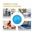 3 Inch Turquoise Ball Candles (6pc/Box)