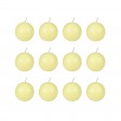 2 Inch Ivory Ball Candles (12pc/Box)