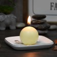 2 Inch Ivory Ball Candles (12pc/Box)