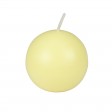 3 Inch Ivory Ball Candles (6pc/Box)