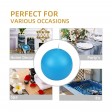 4 Inch Turquoise Ball Candles (2pc/Box)