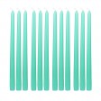 12 Inch Aqua Taper Candles (1 Dozen)