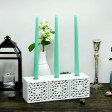 12 Inch Aqua Taper Candles (144pcs/Case) Bulk