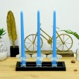 12 Inch Light Blue Taper Candles (1 Dozen)