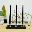 12 Inch Black Taper Candles (144pcs/Case) Bulk