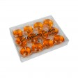 1.75 Inch Clear Orange Gel Floating Candles (144pcs/Case) Bulk
