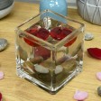 1.75 Inch Clear Red Gel Floating Candles (144pcs/Case) Bulk