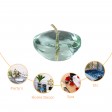 1.75 Inch Clear Aqua Gel Floating Candles (144pcs/Case) Bulk