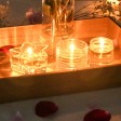 1.75 Inch Clear Sage Green Gel Floating Candles (12pc/Box)