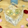 1.75 Inch Clear Sage Green Gel Floating Candles (12pc/Box)