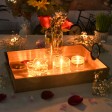 1.75 Inch Clear Sage Green Gel Floating Candles (12pc/Box)