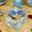 1.75 Inch Clear Blue Gel Floating Candles (12pc/Box)