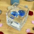 1.75 Inch Clear Blue Gel Floating Candles (144pcs/Case) Bulk