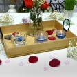 1.75 Inch Clear Blue Gel Floating Candles (144pcs/Case) Bulk