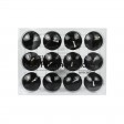 1.75 Inch Clear Black Gel Floating Candles (144pcs/Case) Bulk