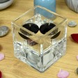 1.75 Inch Clear Black Gel Floating Candles (144pcs/Case) Bulk