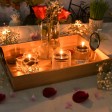 1.75 Inch Clear Black Gel Floating Candles (144pcs/Case) Bulk