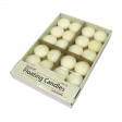 1 3/4 Inch Ivory Floating Candles (24pc/Box)