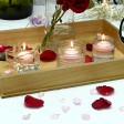 1 3/4 Inch Light Rose Floating Candles (24pc/Box)