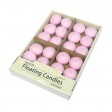 1 3/4 Inch Pink Floating Candles (24pc/Box)