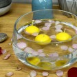 1 3/4 Inch Yellow Floating Candles (288pcs/Case) Bulk