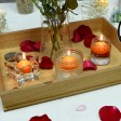 1 3/4 Inch Orange Floating Candles (288pcs/Case) Bulk