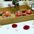 1 3/4 Inch Red Floating Candles (24pc/Box)