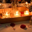 1 3/4 Inch Aqua Floating Candles (24pc/Box)