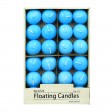1 3/4 Inch Light Blue Floating Candles (24pc/Box)