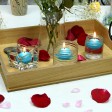 1 3/4 Inch Turquoise Floating Candles (24pc/Box)