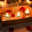 1 3/4 Inch Turquoise Floating Candles (24pc/Box)