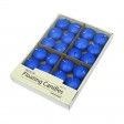 1 3/4 Inch Royal Blue Floating Candles (24pc/Box)
