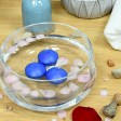 1 3/4 Inch Royal Blue Floating Candles (24pc/Box)