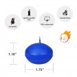 1 3/4 Inch Royal Blue Floating Candles (24pc/Box)