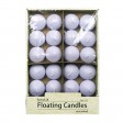 1 3/4 Inch Lavender Floating Candles (24pc/Box)