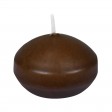 1 3/4 Inch Brown Floating Candles (24pc/Box)