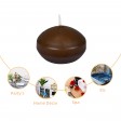 1 3/4 Inch Brown Floating Candles (288pcs/Case) Bulk